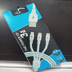 3 in 1 fast charging cable